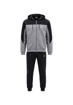 Black Cotton Regular Tracksuit 1