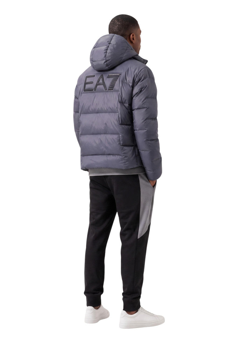 Slate Grey Quilted Jacket 3