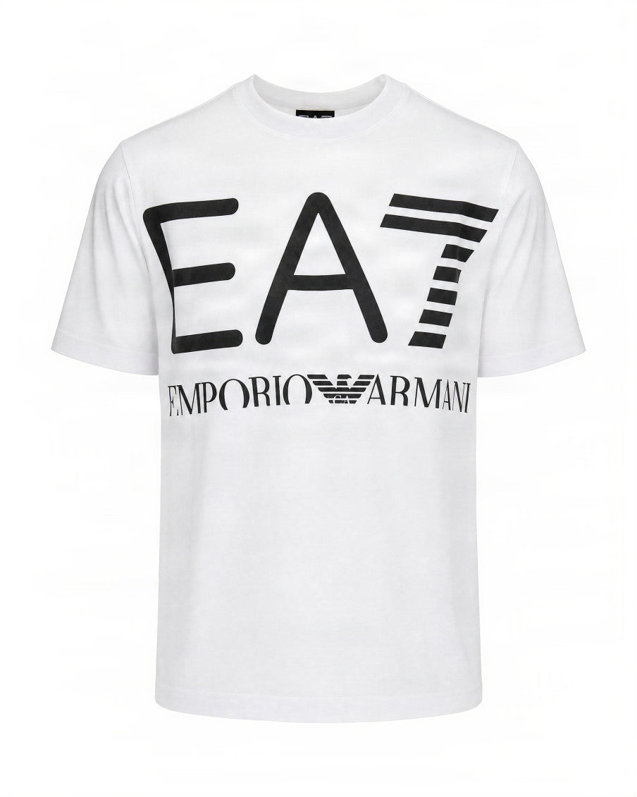 White Crew Neck T-Shirt 1
