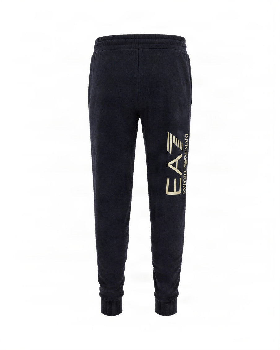 Navy Tapered Drawstring Joggers 2