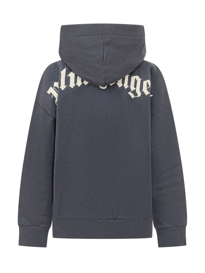 Kids Dark Grey Logo Hoodie 2