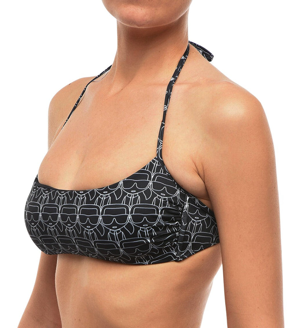 Black Logo Swimwear 3