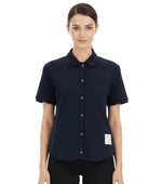 Navy Blue Regular Solid Shirt 1