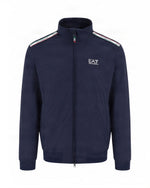 Navy Blue Mock Collar Jacket 1