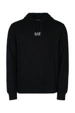 Black Logo Regular Hoodie 1