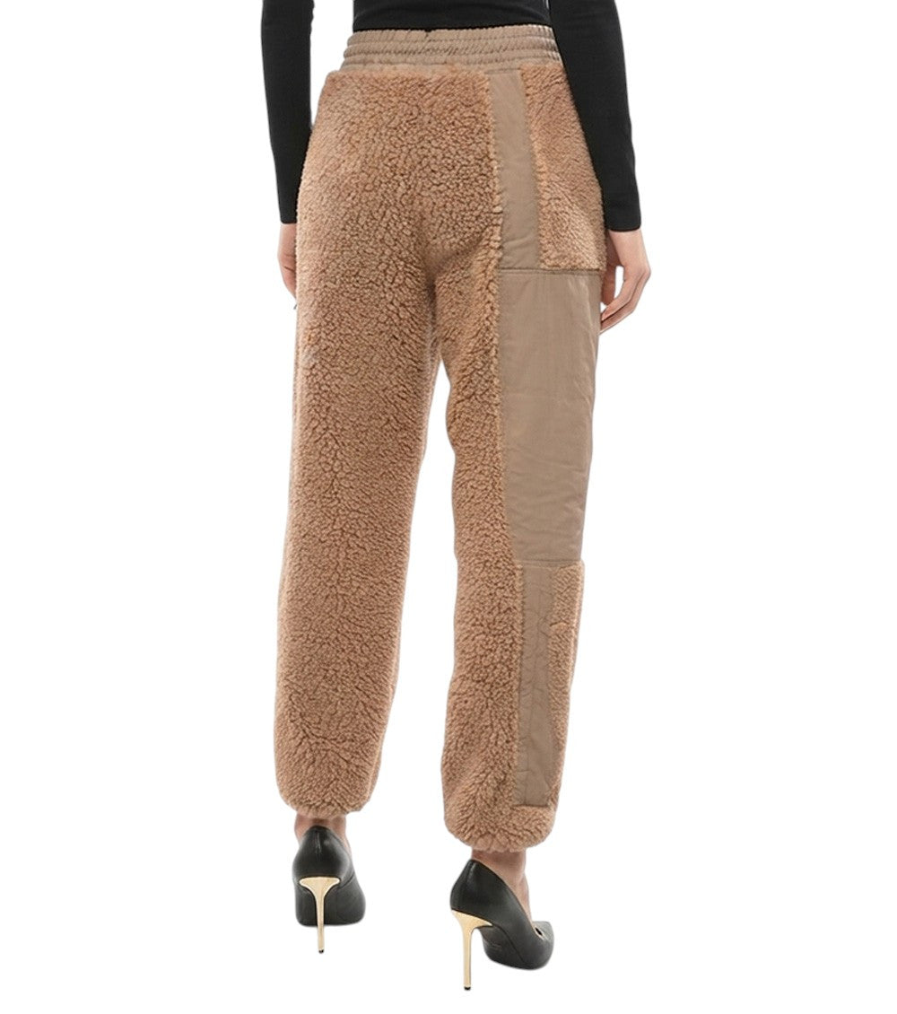 Beige Relaxed Elasticated Pants 2