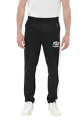 Black Regular Logo Joggers 1