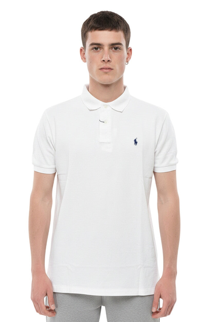 White Shirt Collar Polo 1