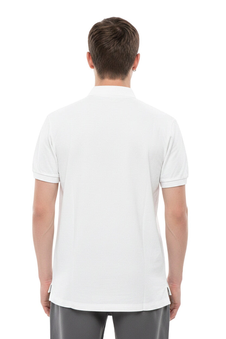White Shirt Collar Polo 2