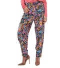 Multicolor Tapered Elasticated Pants 1