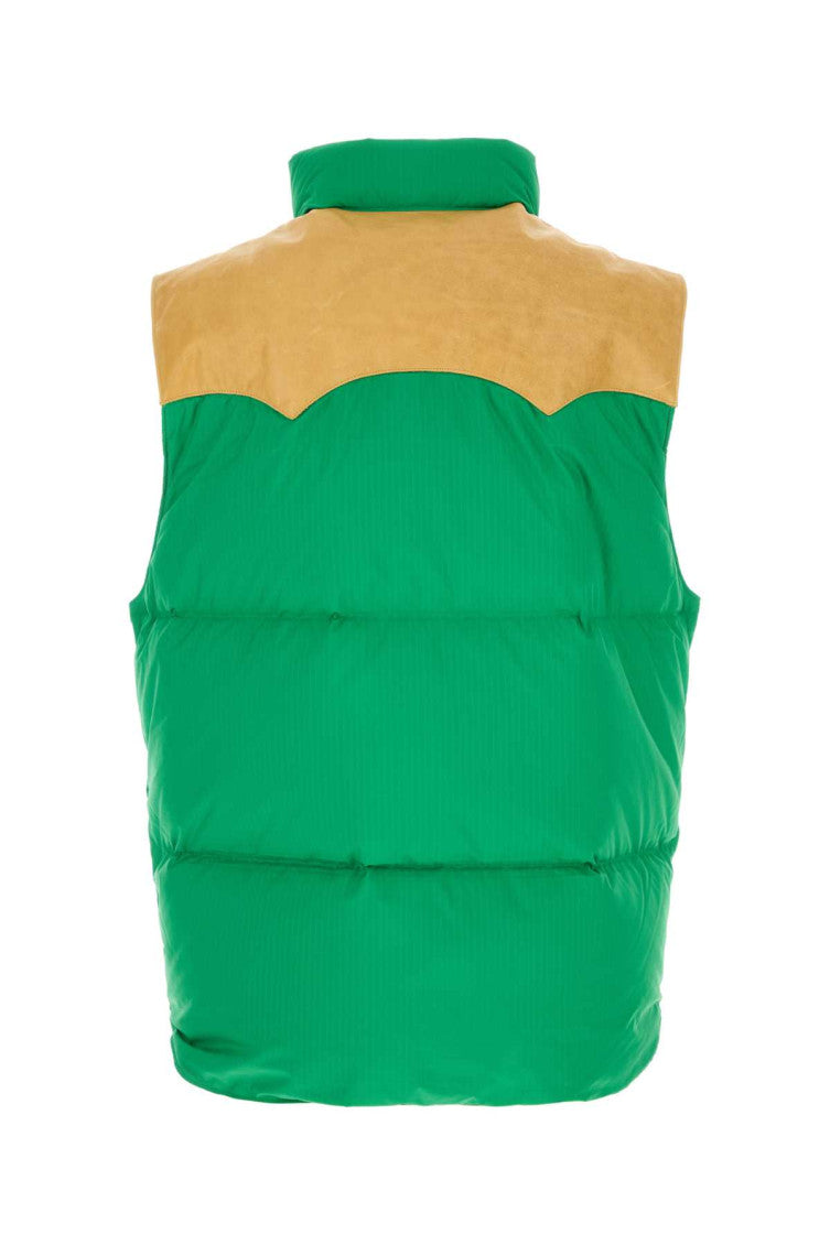 Green Mock Collar Jacket 2