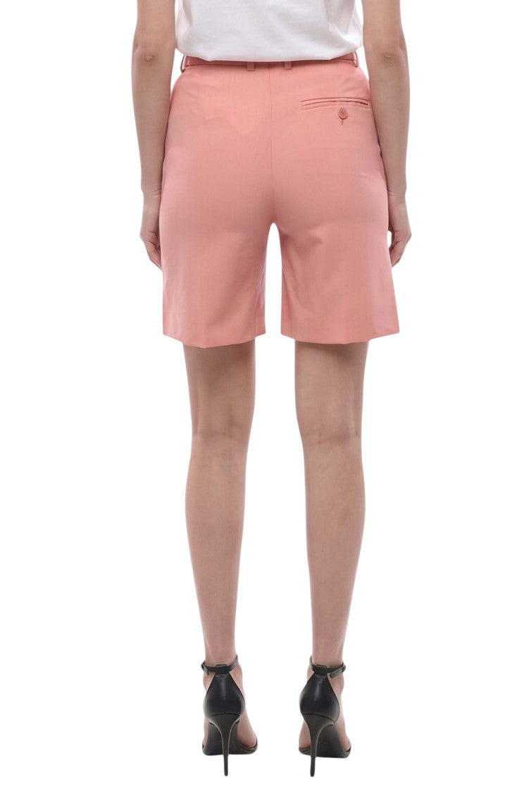 Pink Solid Shorts 2