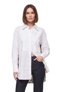 White Regular Solid Shirt 1