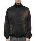 Black Mock Collar Jacket 1