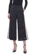 Black Relaxed Flat Front Pants 1