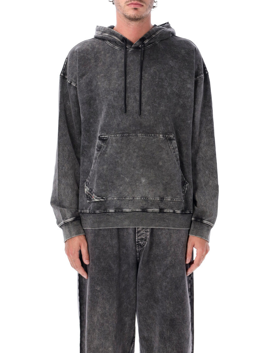 Dark Grey Relaxed Hoodie 1