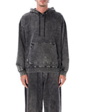 Dark Grey Relaxed Hoodie 1