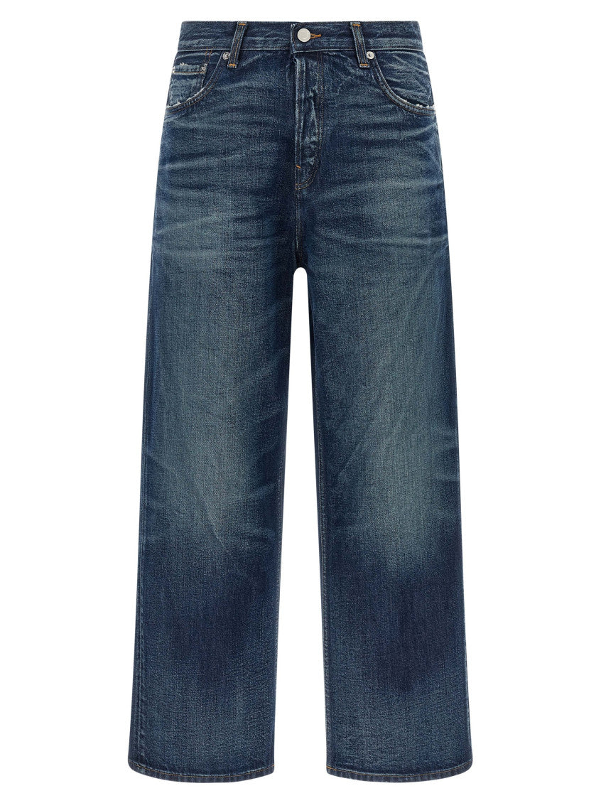 Blue Loose High Rise Jeans 1