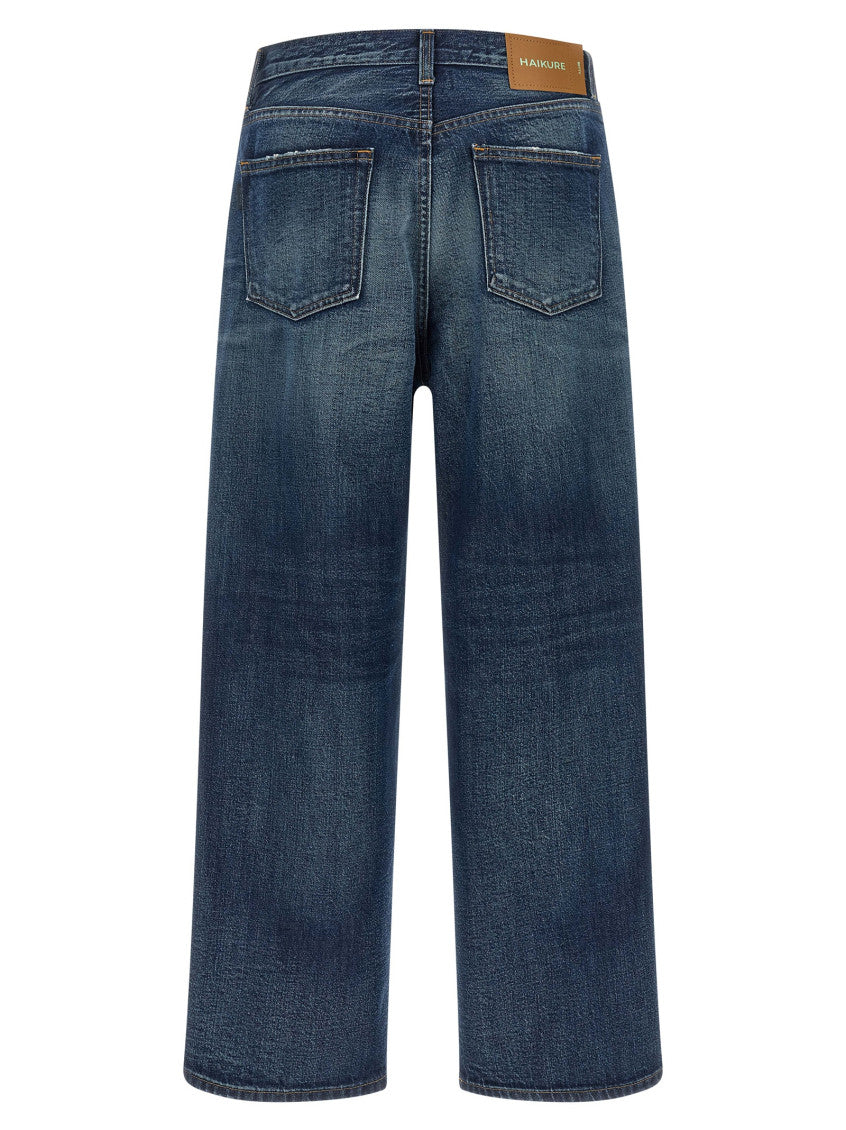 Blue Loose High Rise Jeans 2