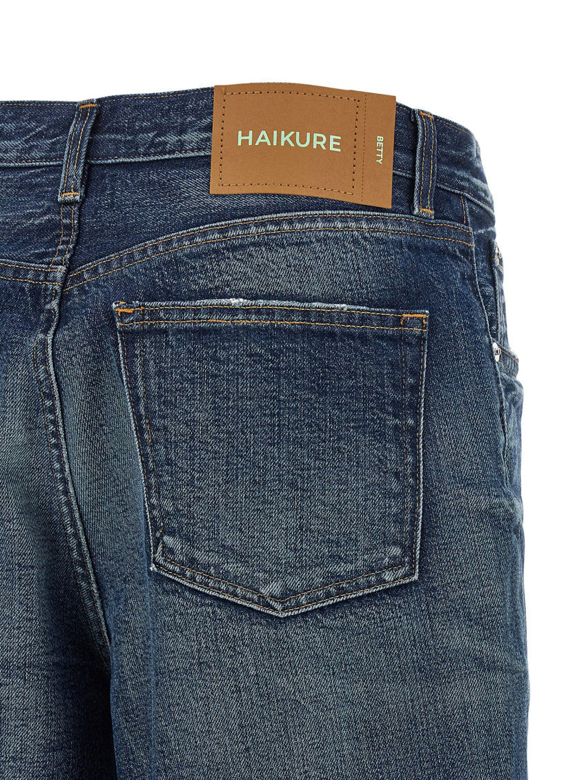 Blue Loose High Rise Jeans 4