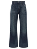 Dark Blue High Rise Jeans 1