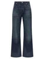 Dark Blue High Rise Jeans 1