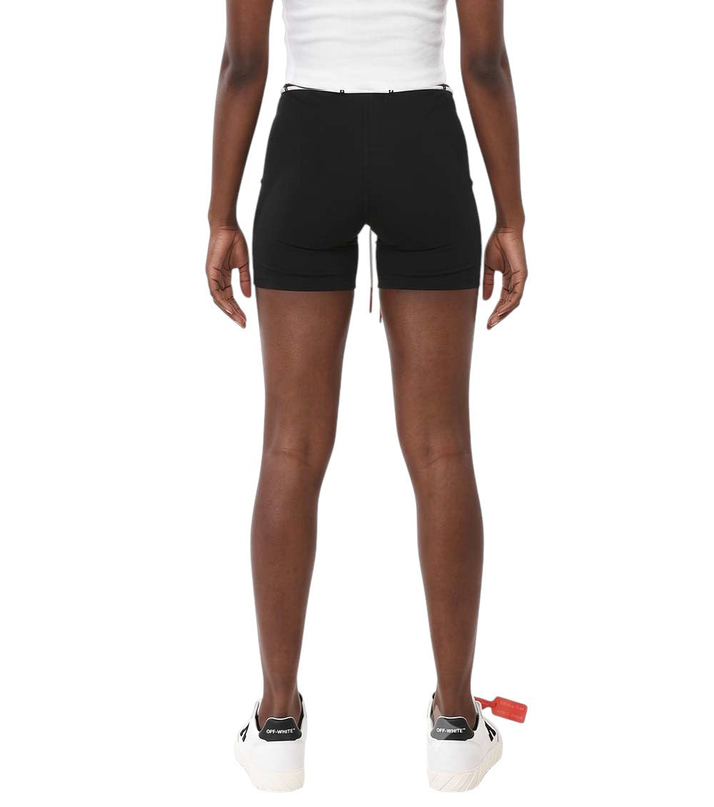 Black Polyamide Logo Activewear 2
