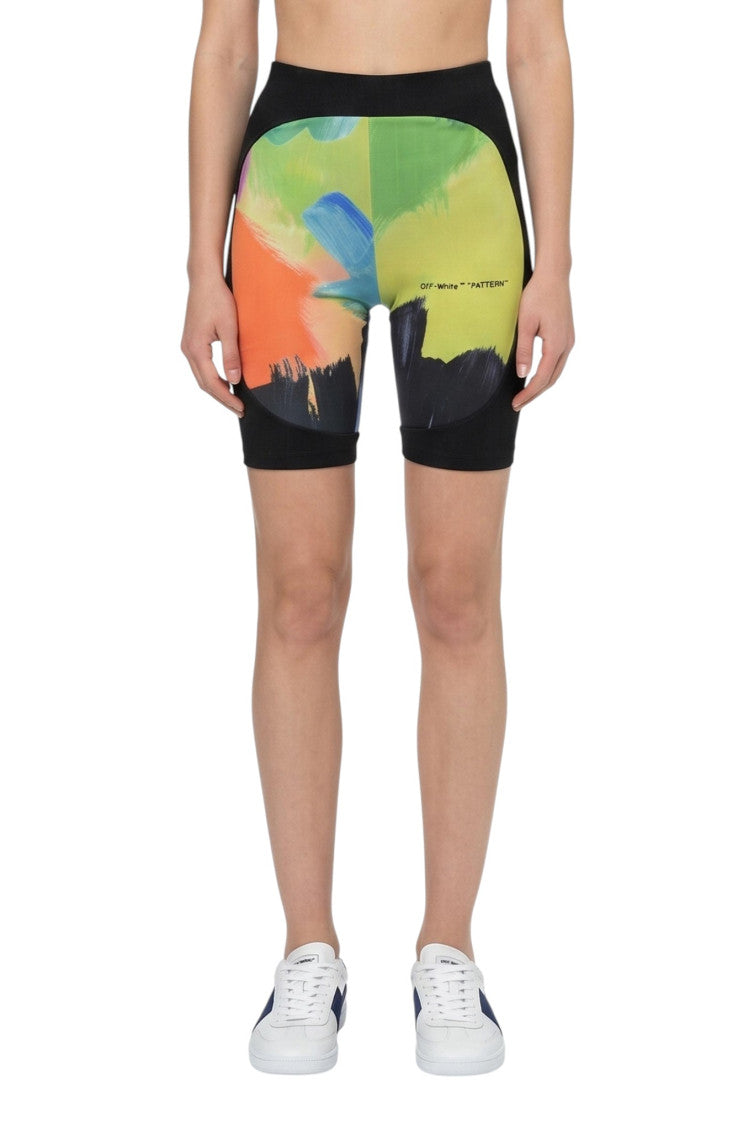 Multicolor Nylon Abstract Activewear 1