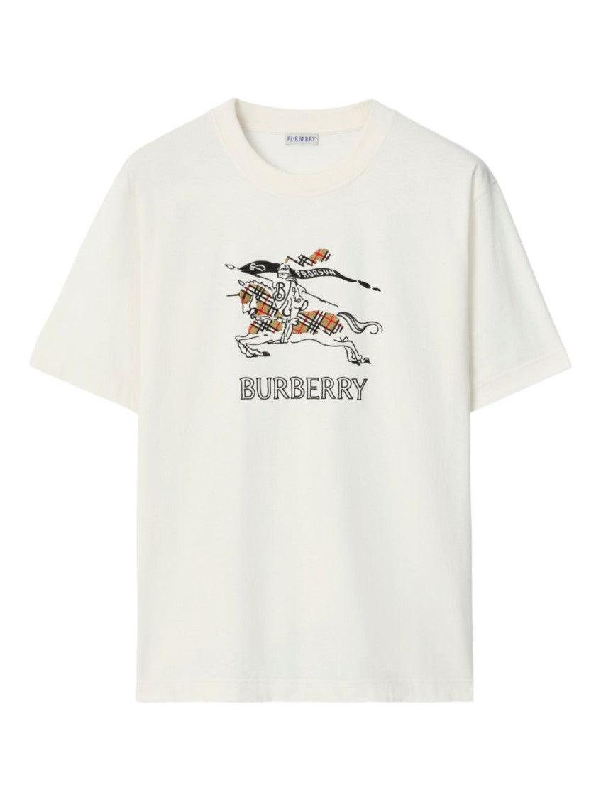 White Relaxed Logo T-Shirt 1