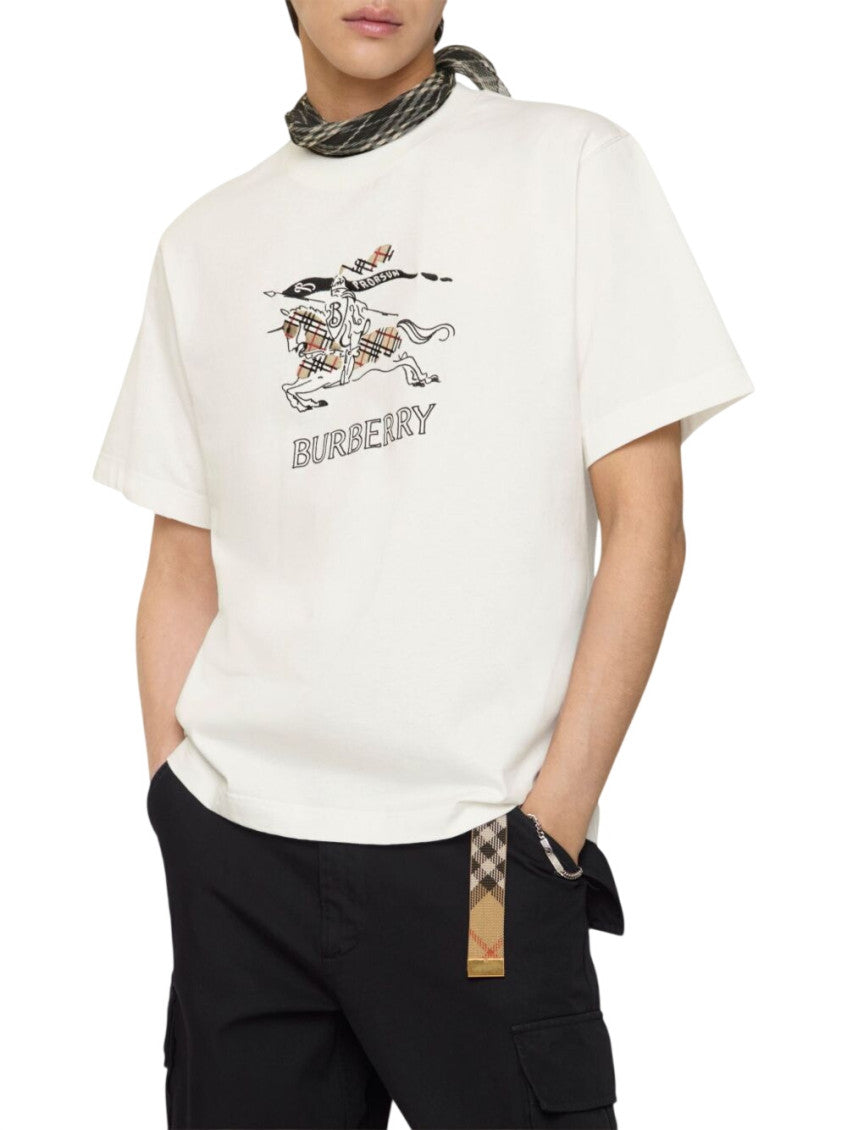 White Relaxed Logo T-Shirt 2