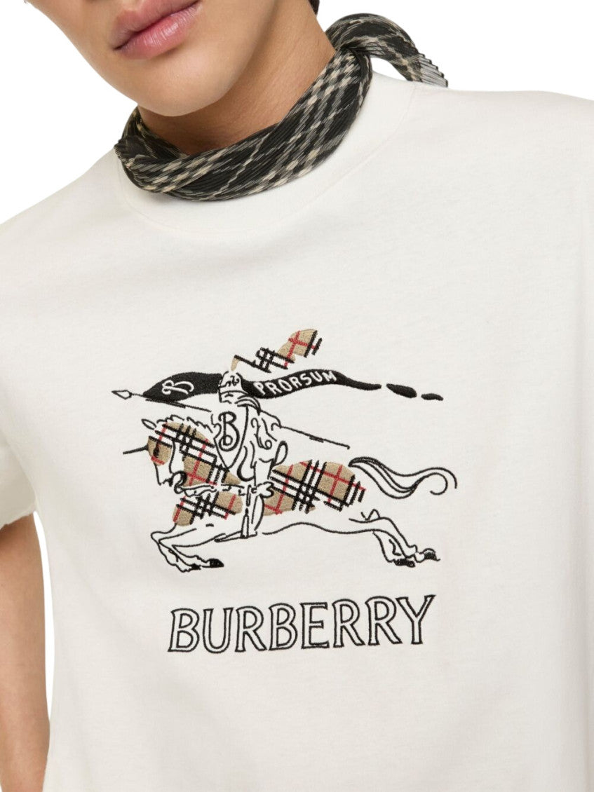 White Relaxed Logo T-Shirt 3