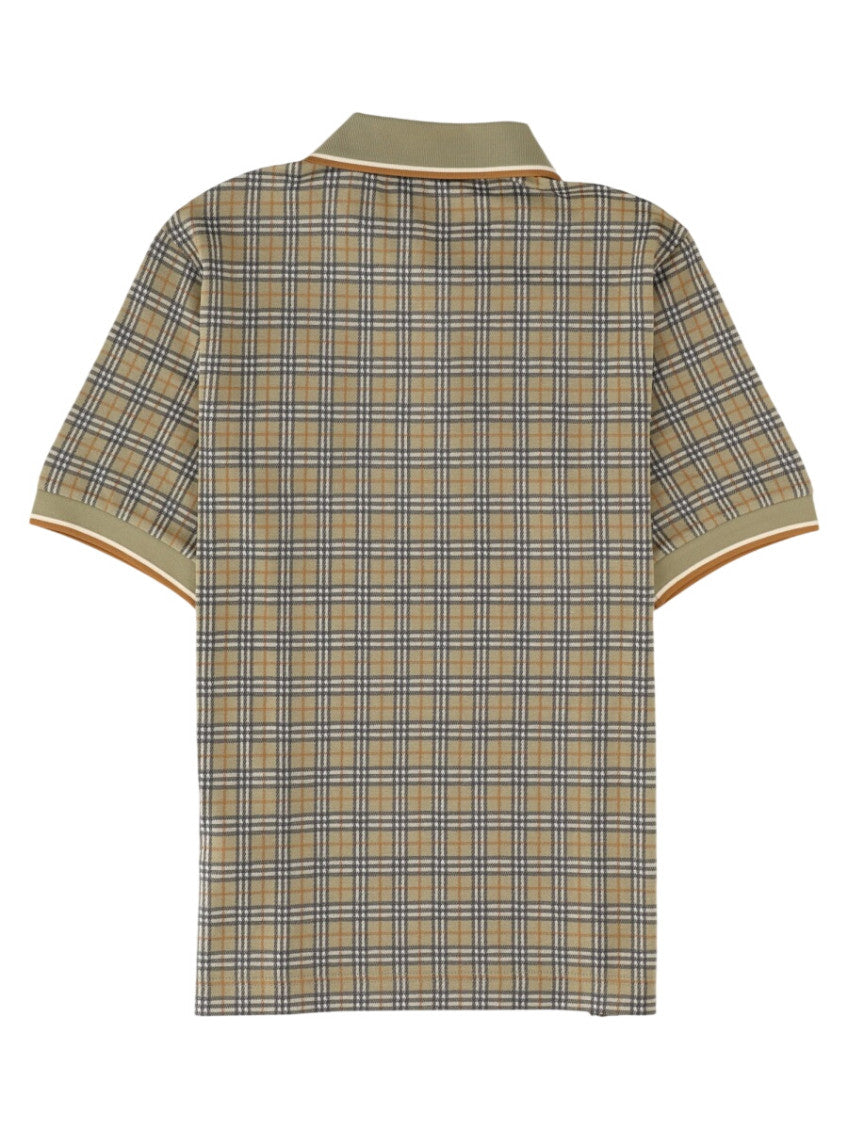 Green Plaid Regular Polo 2