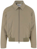 Beige Shirt Collar Jacket 1