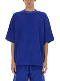 Blue Crew Neck T-Shirt 1