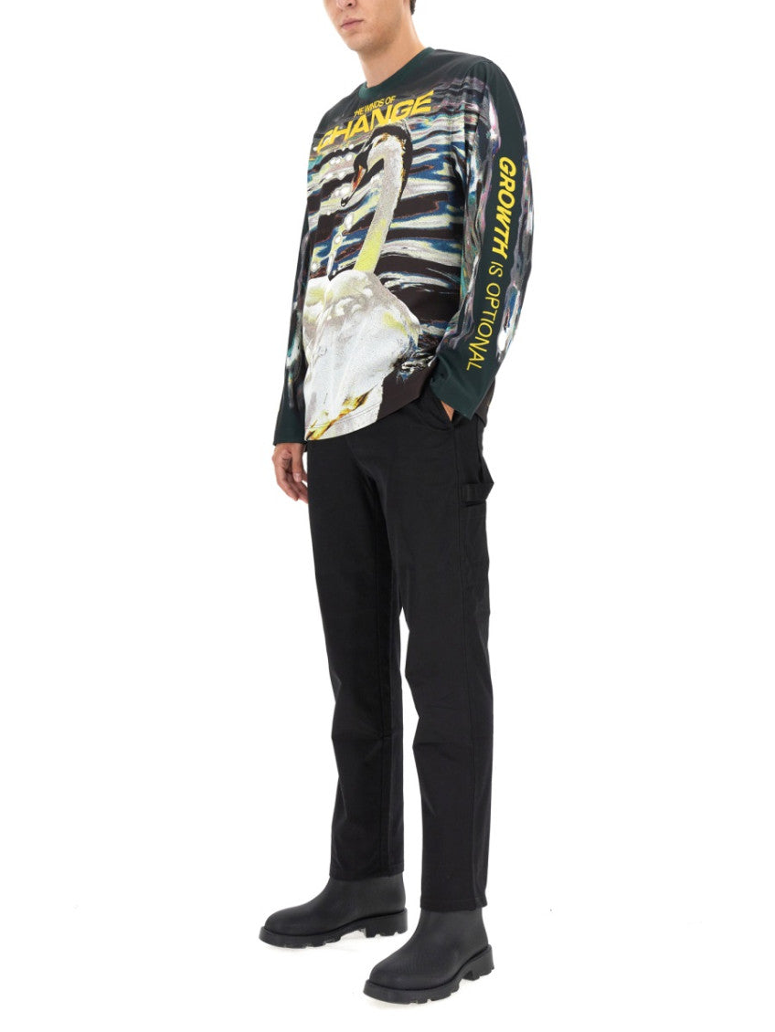 Multicolor Crew Neck T-Shirt 3