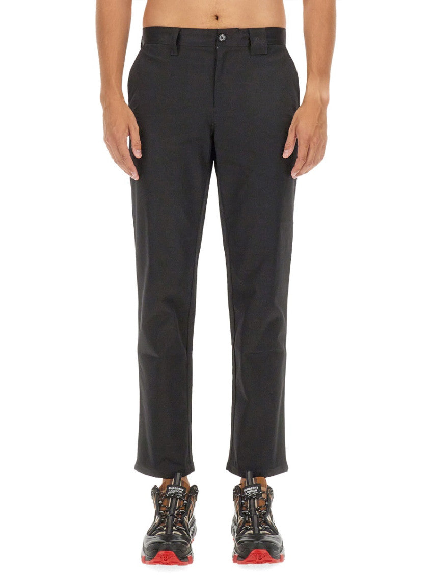 Black Regular Cargo Pants 1