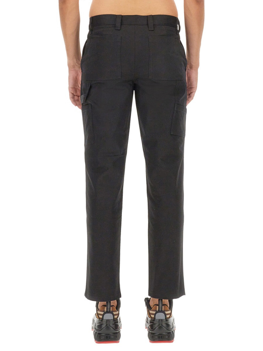 Black Regular Cargo Pants 3