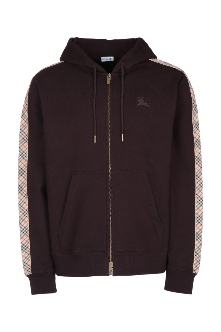Dark Brown Regular Hoodie 1