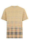 Beige Crew Neck T-Shirt 1