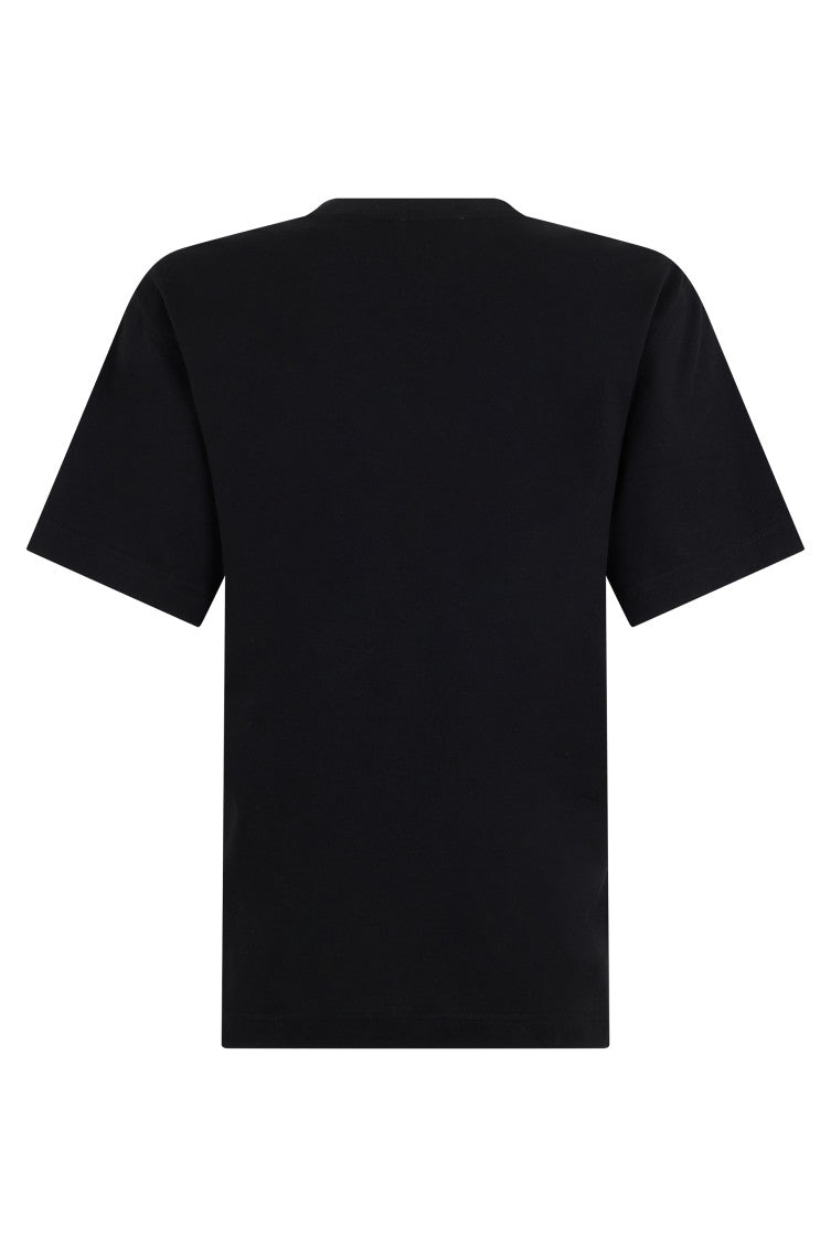 Black Crew Neck T-Shirt 2