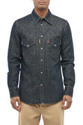 Blue Regular Denim Shirt 1