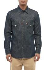 Blue Regular Denim Shirt 1