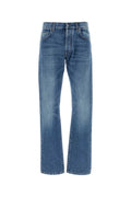 Light Blue Straight Jeans 1