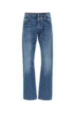 Light Blue Straight Jeans 1