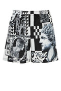 Multicolor Printed Swim Shorts 1