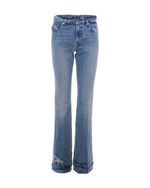 Light Blue Bootcut High Rise Jeans 1