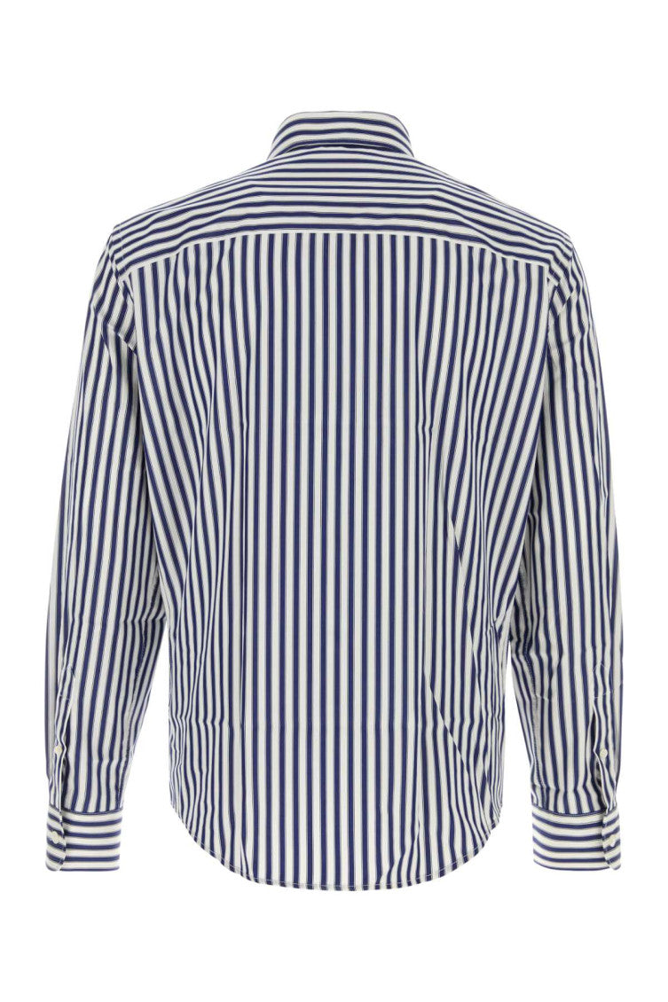 Royal Blue Stripes Shirt 2