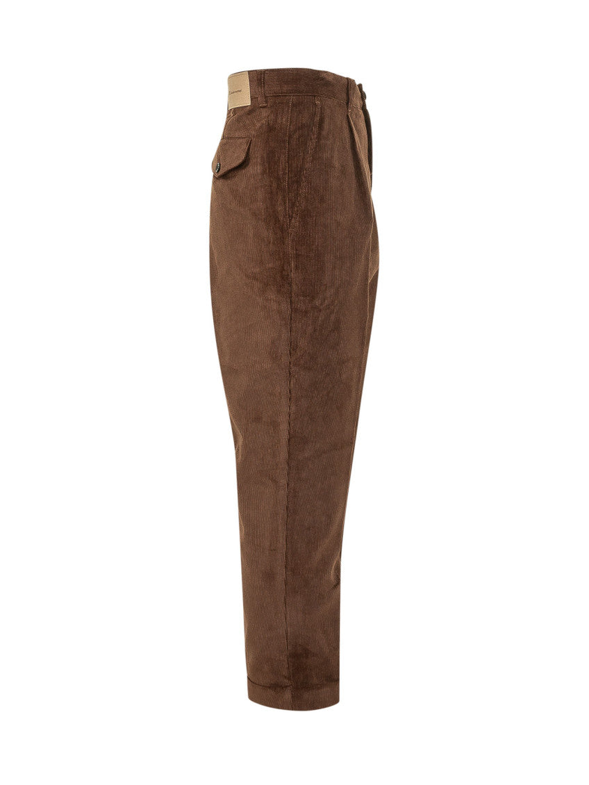 Brown Corduroy Trousers 3