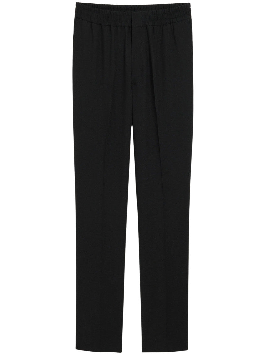 Black Elasticated Trousers 1
