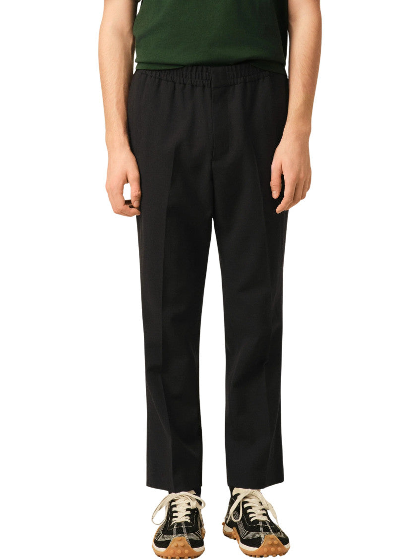 Black Elasticated Trousers 2